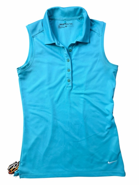 Nike Tops - Nike Golf Dri-FIT Women's XS Sky Blue Sleeveless Polo Shirt